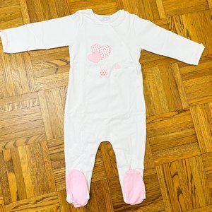 Mayoral baby toddler one piece playsuit, Pink 12M